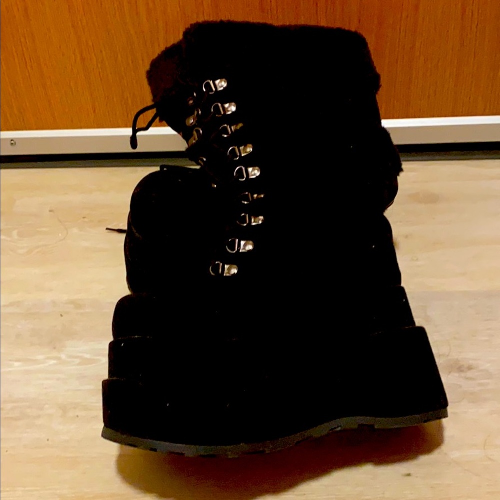 Full of fury platform boots
